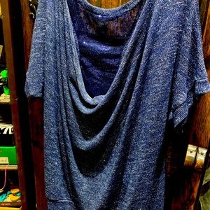 American Rag 2x top low cut with sequin racerback